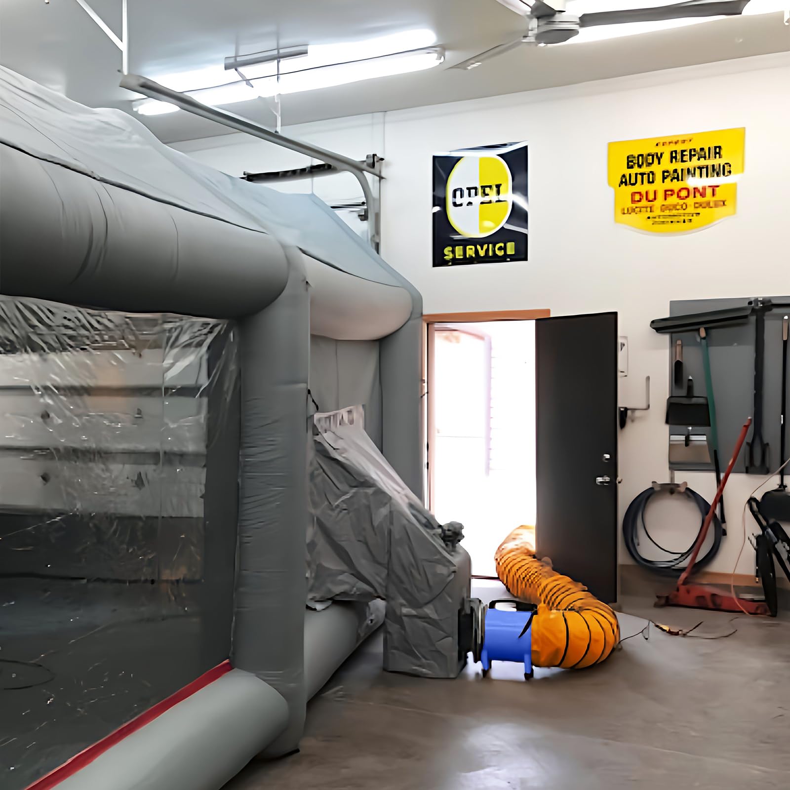 connection of 12 Inch Exhaust Axial Fan