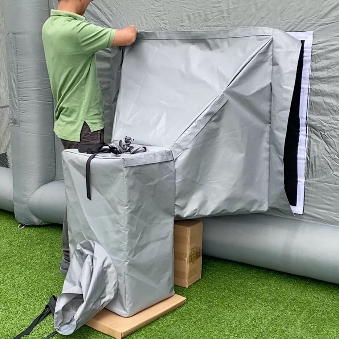small size of elephant trunk air draft device