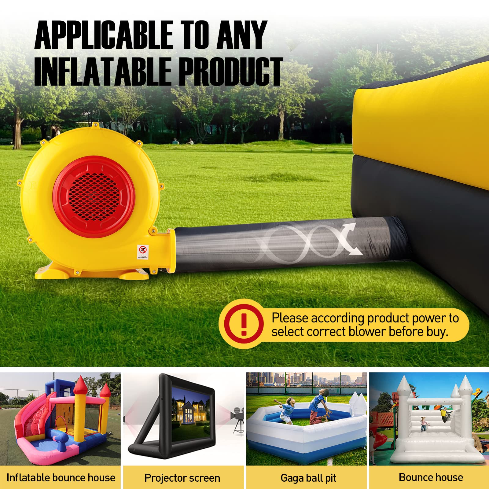1100w blower applicable