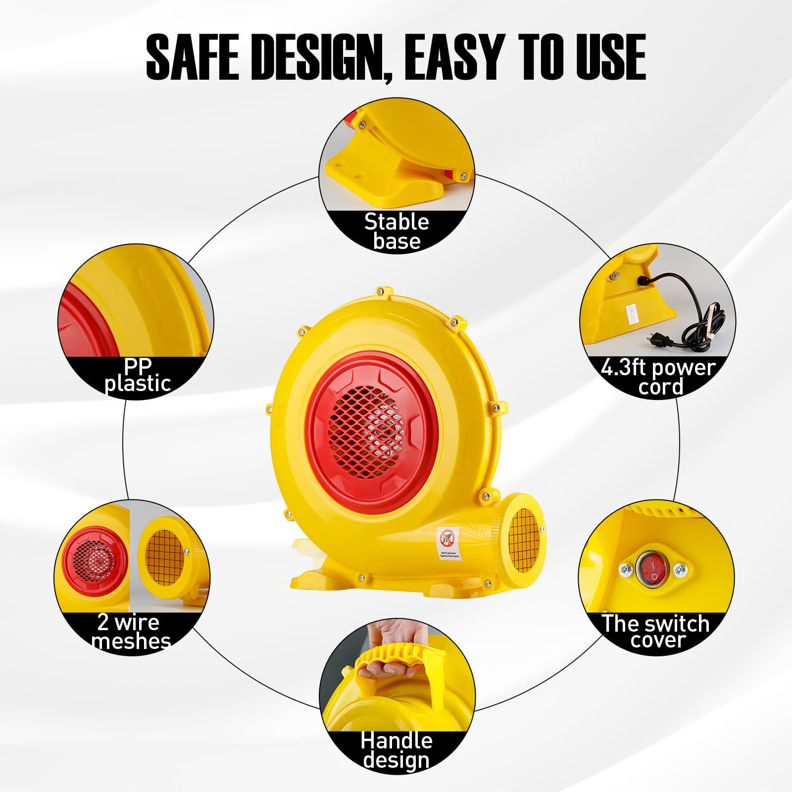 1100w blower design