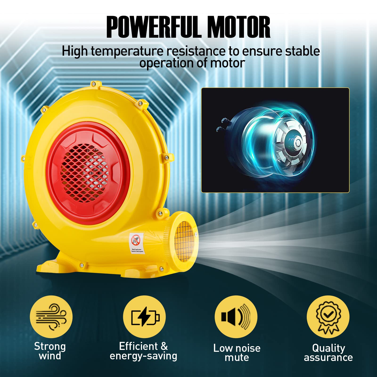 1100w blower powerful motor