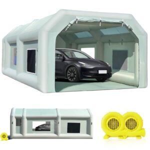 DIY-Grade Spray Booth 26x15x10Ft Portable Inflatable Paint Booth