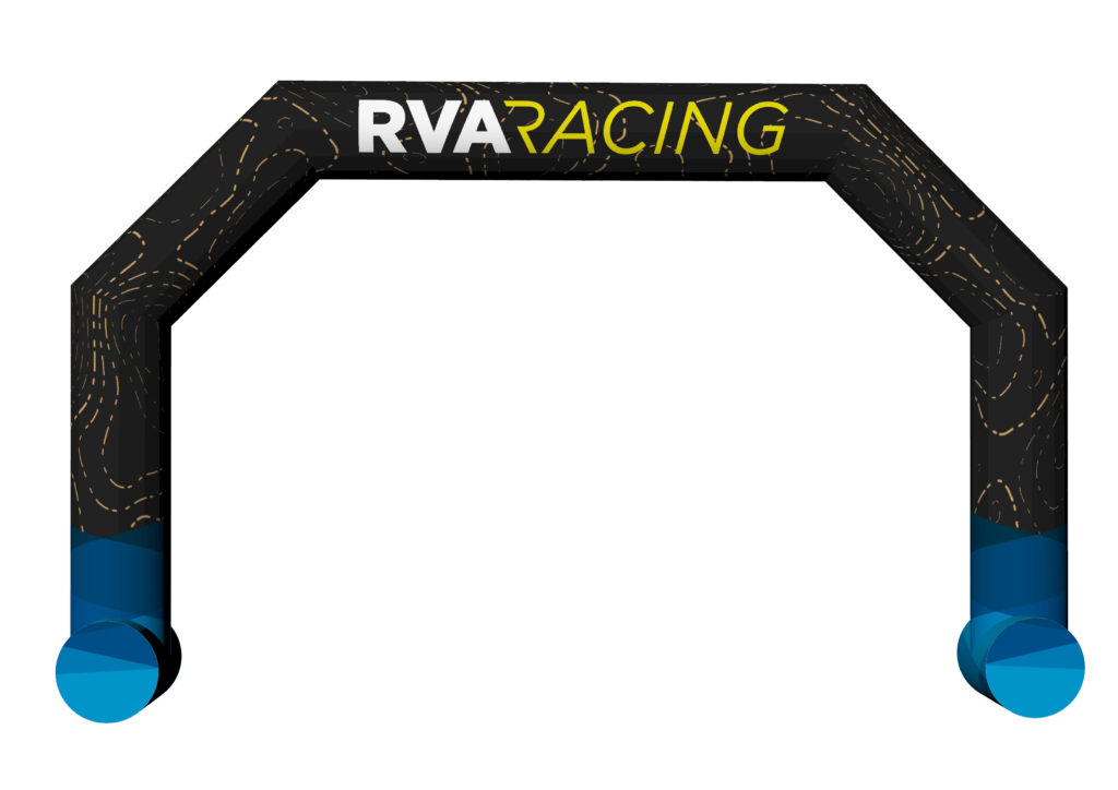 Custom RVA RACING Inflatable Arch 26 x 16.4ft with Powerful Built-in Blower - Sewinfla Official Online Store