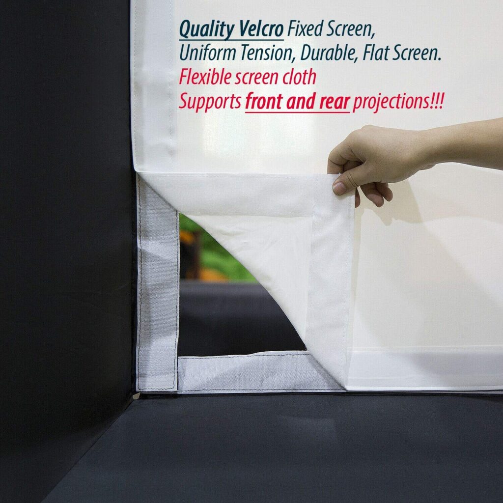 [Ship to Dubai] 2pcs Replacement Projection Screen Cloth 3.43 m (L) X 1.94 m (W) - Sewinfla Official Online Store