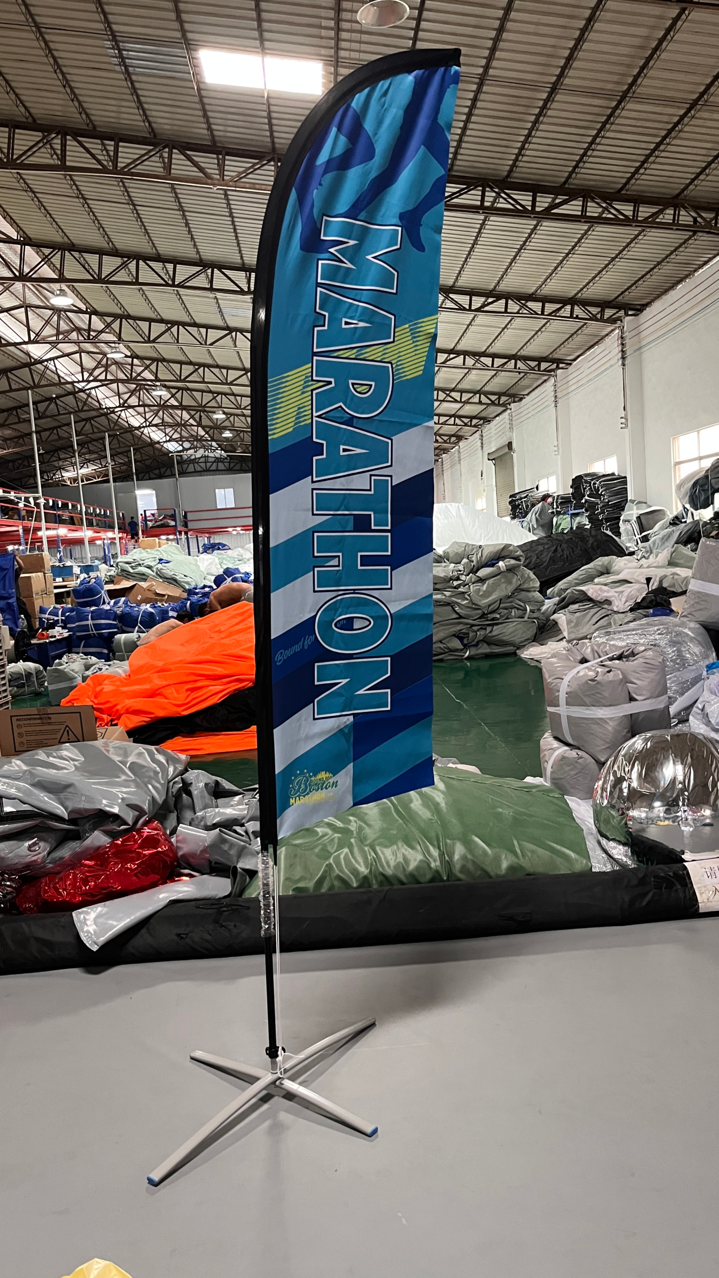 Customized Feather Flag-MARATHON x 1set and HALF MARATHON x 1set - Image 2